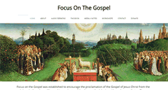 Desktop Screenshot of focusonthegospel.com